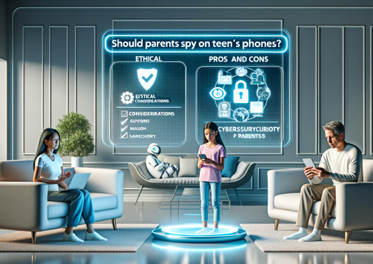 Should Parents Spy on Teen's Phones?