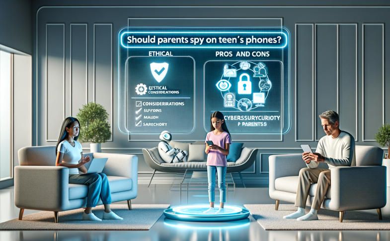 Should Parents Spy on Teen's Phones?