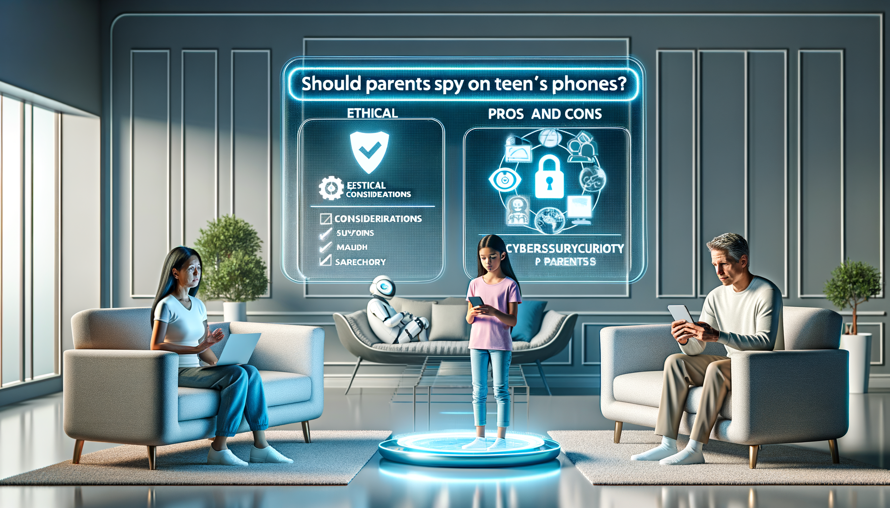 Should Parents Spy on Teen's Phones?