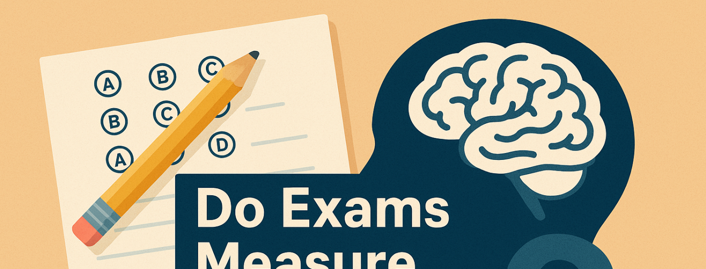 Do Exams Measure Real Knowledge?