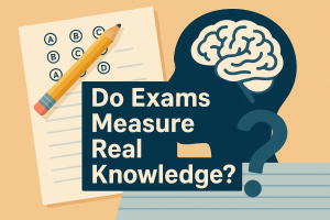 Do Exams Measure Real Knowledge?