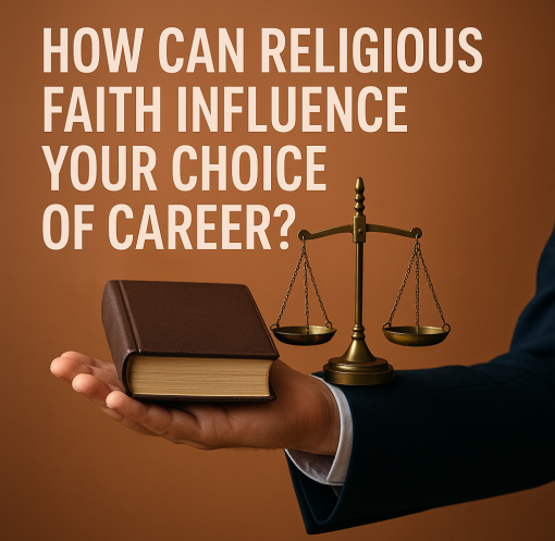 How Can Religious Faith Influence Your Choice of Career?