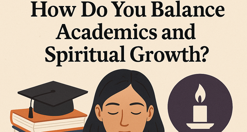 How Do You Balance Academics and Spiritual Growth?