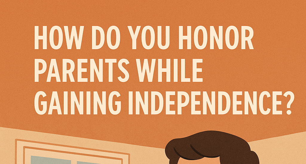 How Do You Honor Parents While Gaining Independence?
