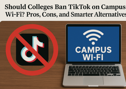 Should Colleges Ban TikTok on Campus Wi-Fi? Pros, Cons, and Smarter Alternatives