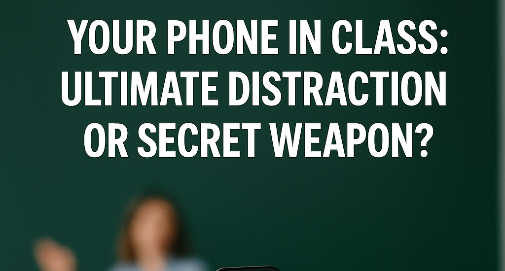 Your Phone in Class: Ultimate Distraction or Secret Weapon?