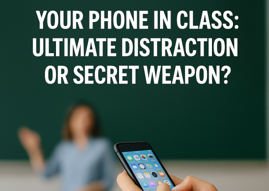 Your Phone in Class: Ultimate Distraction or Secret Weapon?