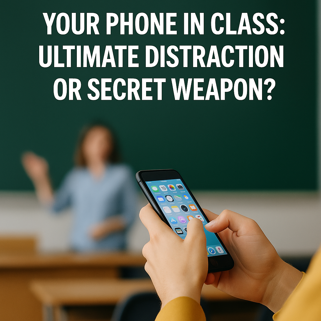 Your Phone in Class: Ultimate Distraction or Secret Weapon?