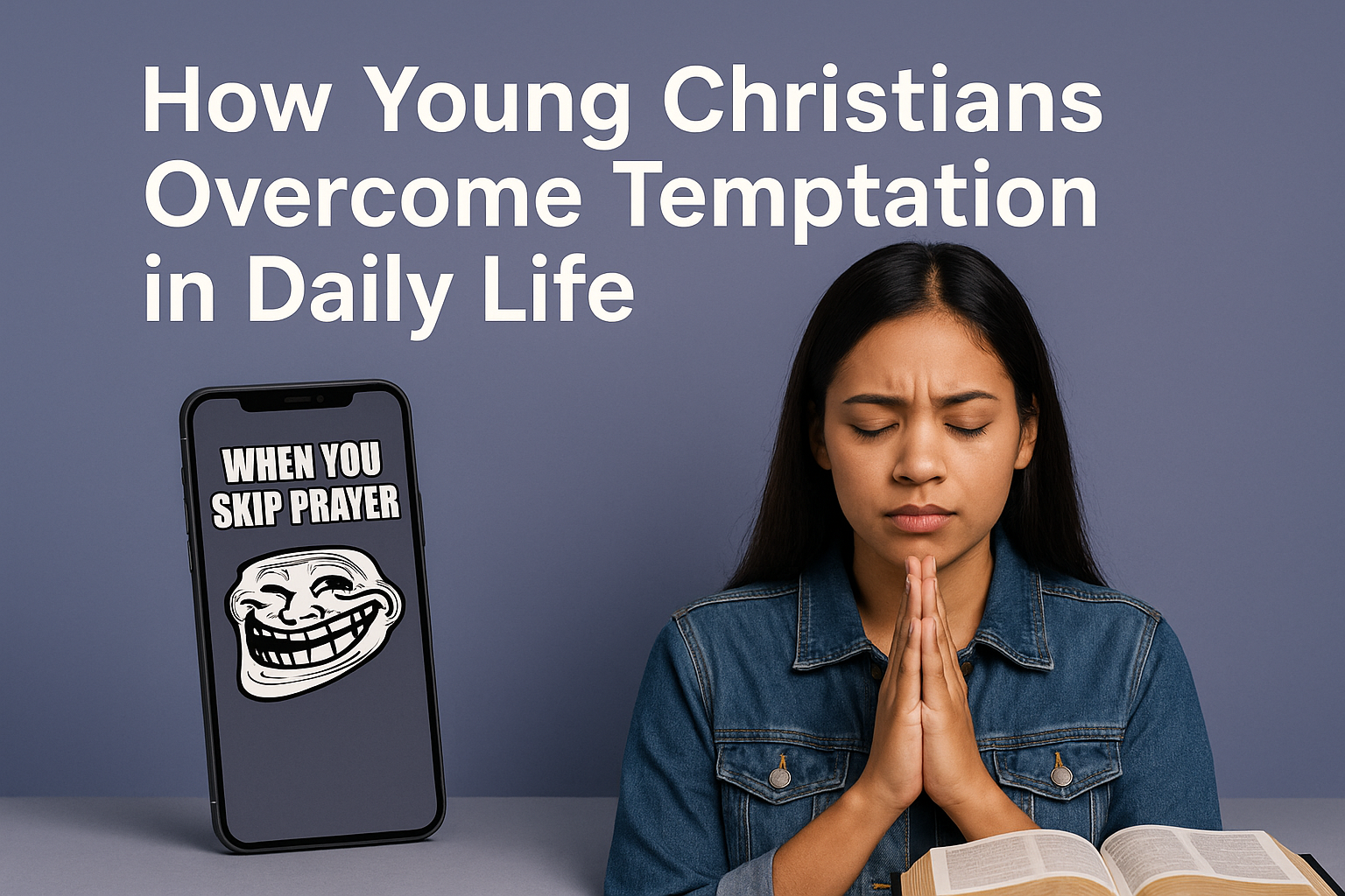 How Young Christians Overcome Temptation in Daily Life?