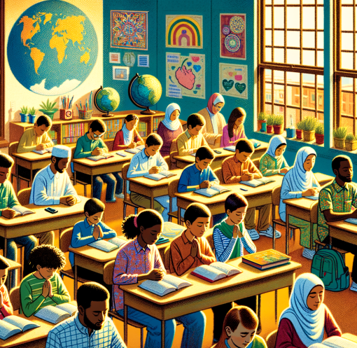 How can students live out their faith in public schools?