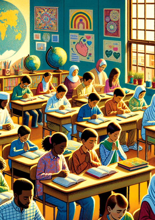 How can students live out their faith in public schools?