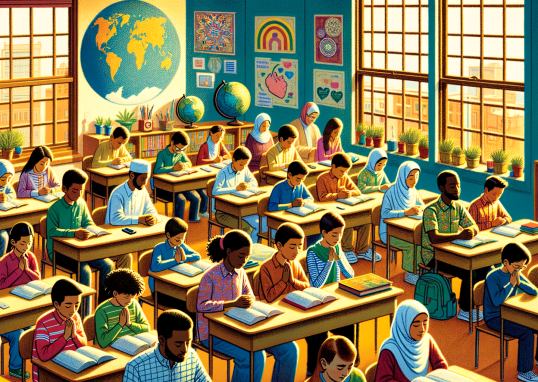 How can students live out their faith in public schools?
