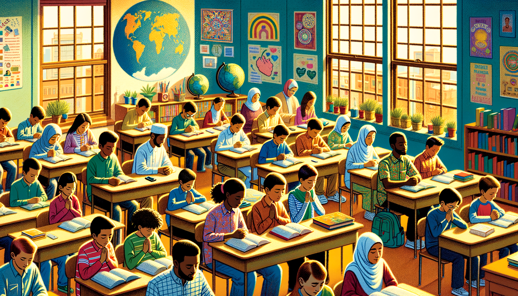 How can students live out their faith in public schools?