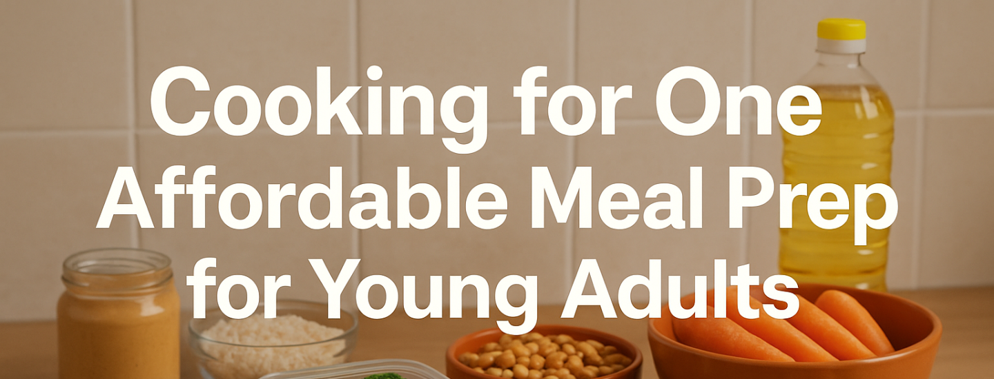 Cooking for One: Affordable Meal Prep for Young Adults