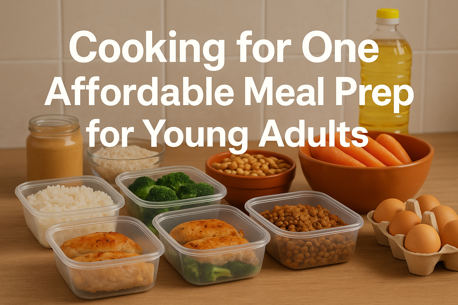 Cooking for One: Affordable Meal Prep for Young Adults