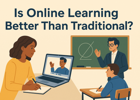 Is Online Learning Better Than Traditional?