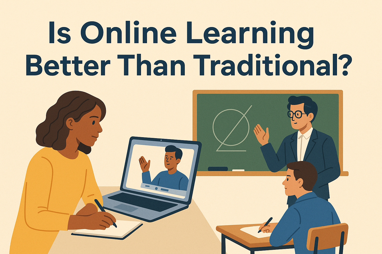 Is Online Learning Better Than Traditional?